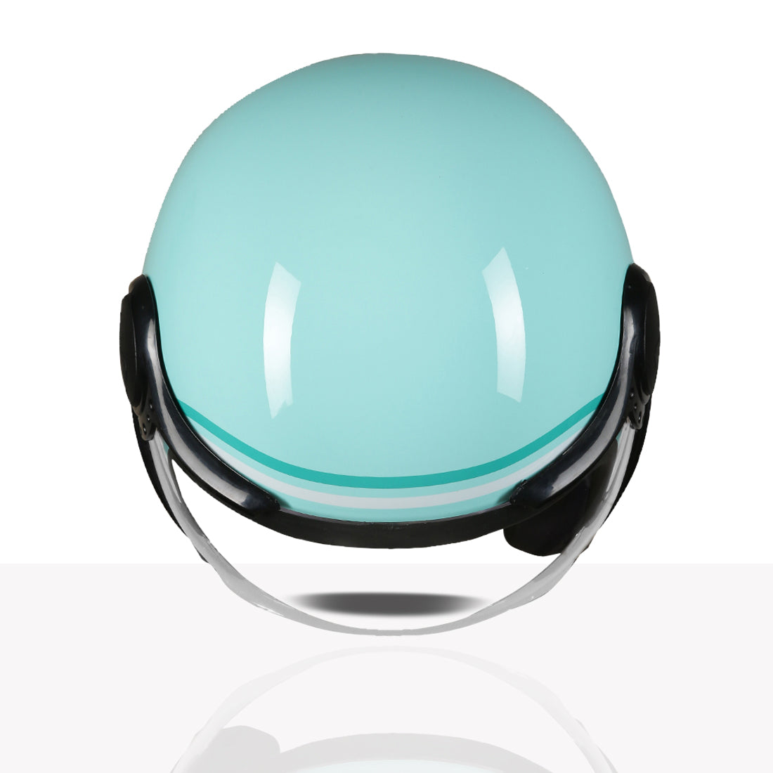 TVS MissFit Helmet for Women | Lightweight Ladies Helmet for Scooty | Stylish Girls Helmet with Extreme Comfort Fit | Women Helmet with Clear Visor | DOT & ISI Certified Helmet for Woman